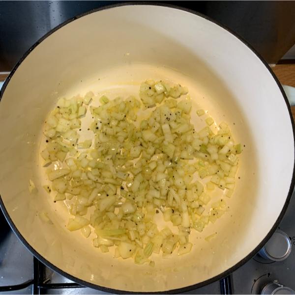 onions cooking